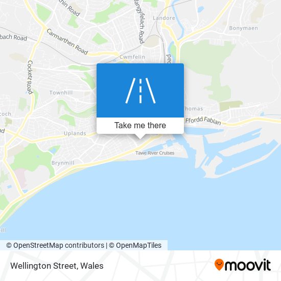 Wellington Street map