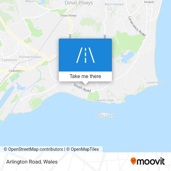 Arlington Road map