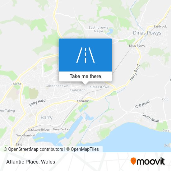 Atlantic Place map