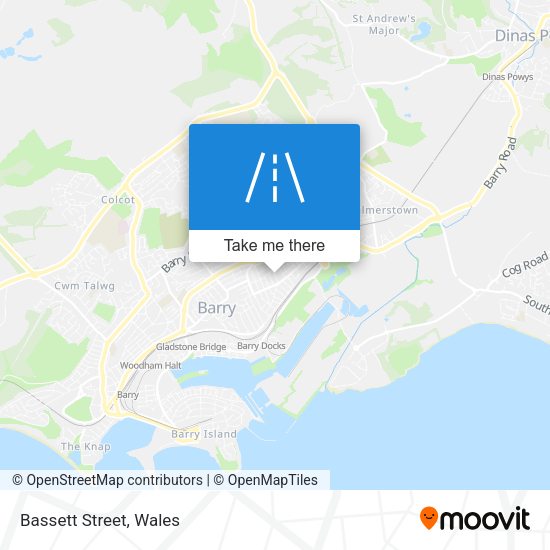 Bassett Street map