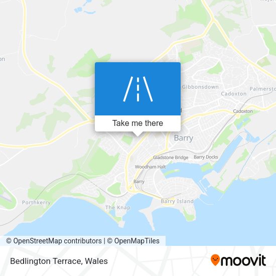 Bedlington Terrace map