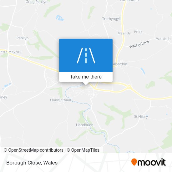 Borough Close map