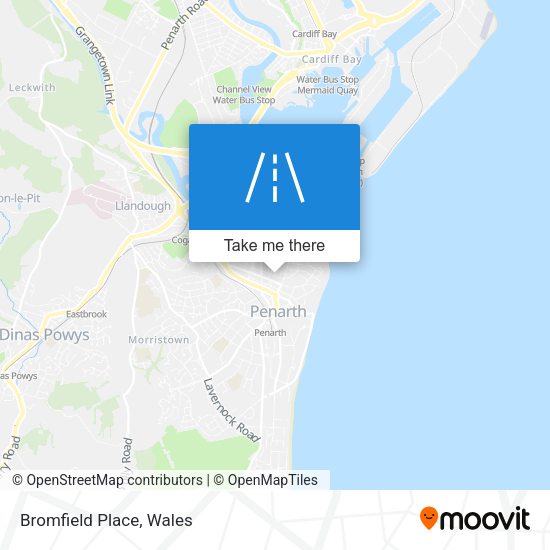 Bromfield Place map