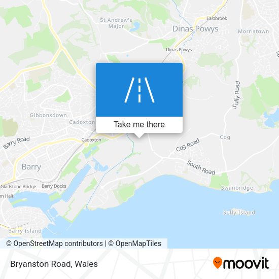 Bryanston Road map