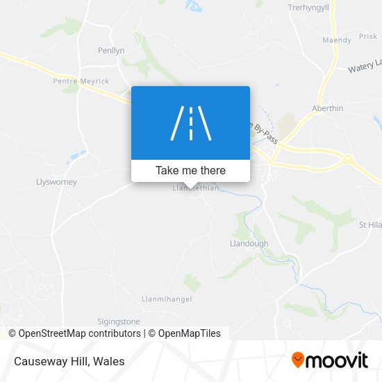 Causeway Hill map