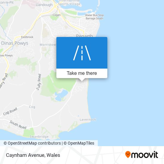 Caynham Avenue map