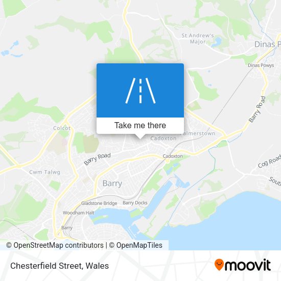 Chesterfield Street map