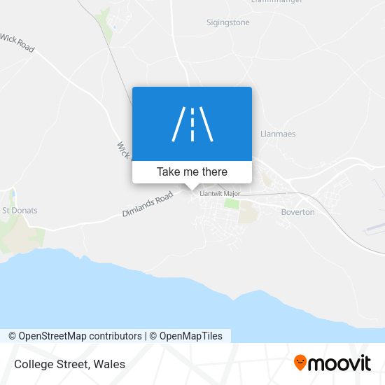 College Street map
