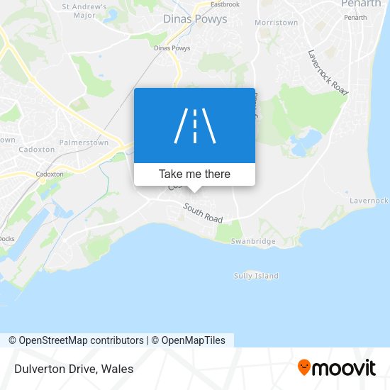 Dulverton Drive map