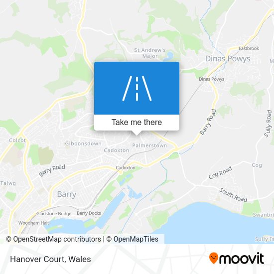 Hanover Court map