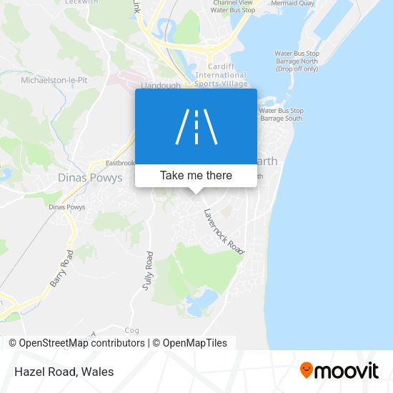 Hazel Road map