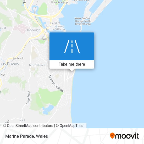 Marine Parade map