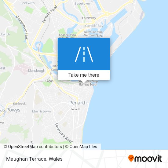 Maughan Terrace map