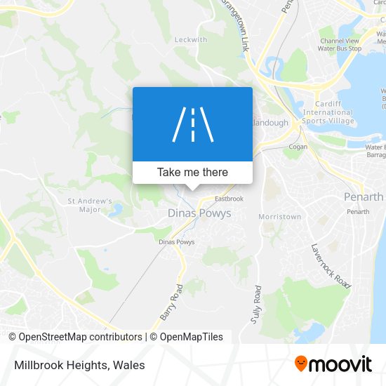 Millbrook Heights map