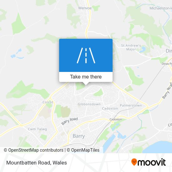 Mountbatten Road map