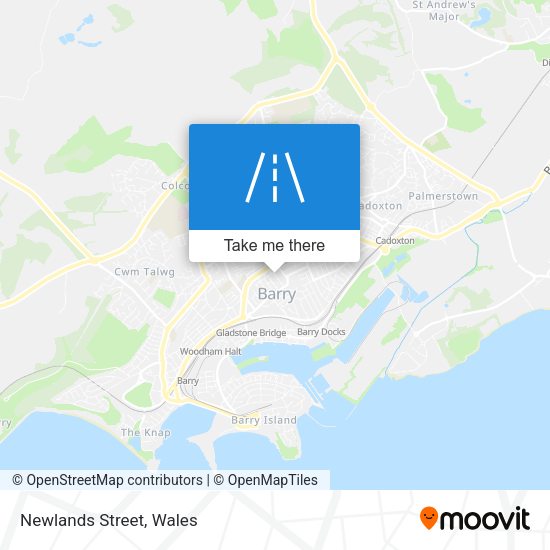 Newlands Street map
