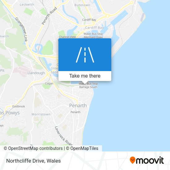 Northcliffe Drive map