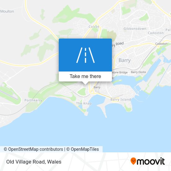 Old Village Road map