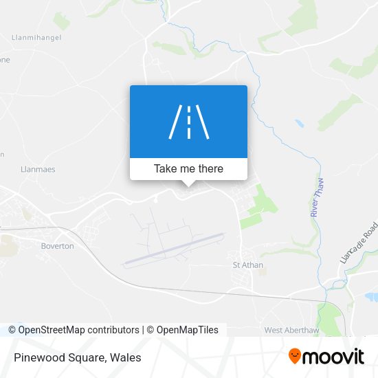 Pinewood Square map