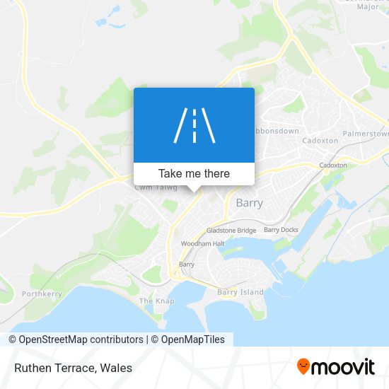 Ruthen Terrace map