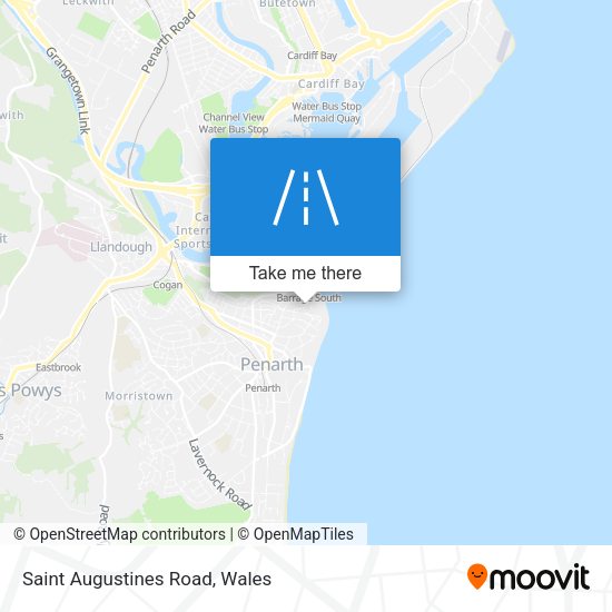 Saint Augustines Road map