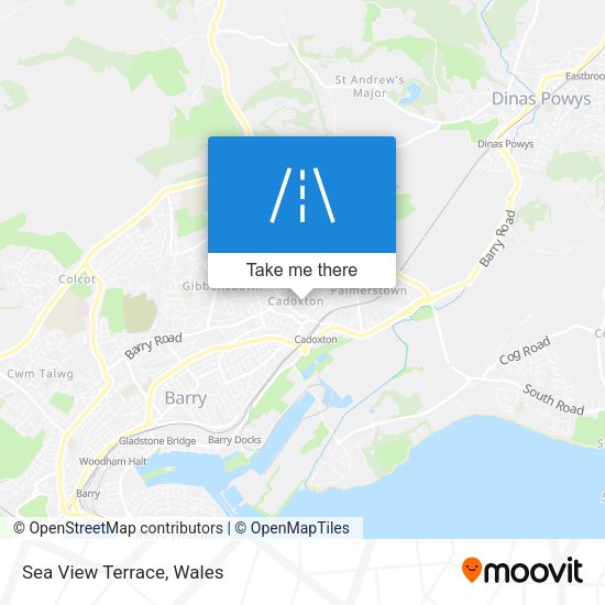 Sea View Terrace map