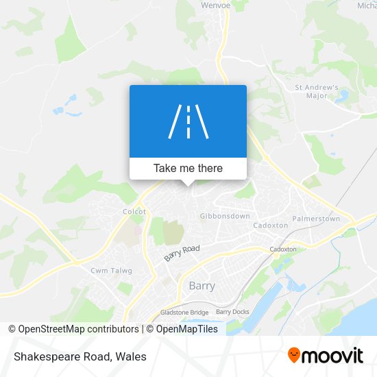 Shakespeare Road map