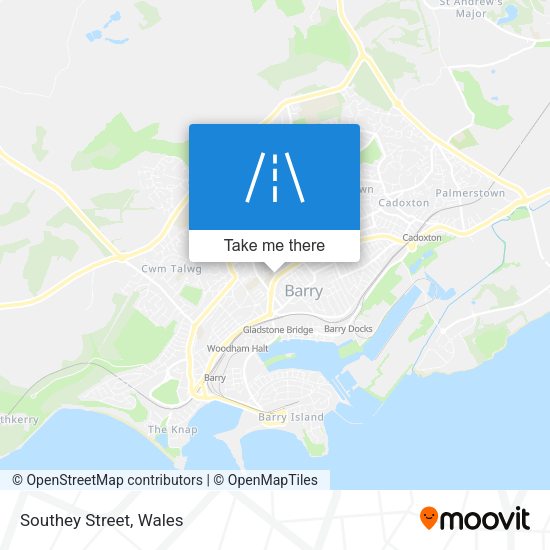 Southey Street map
