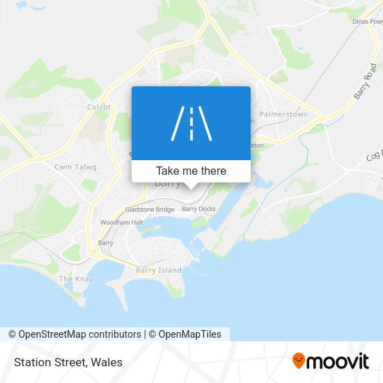 Station Street map