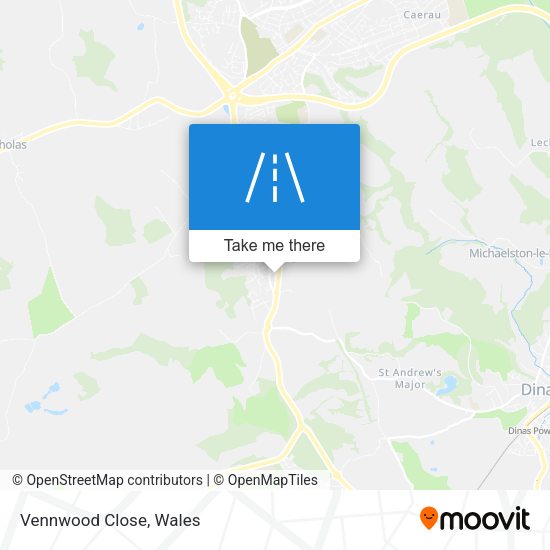 Vennwood Close map