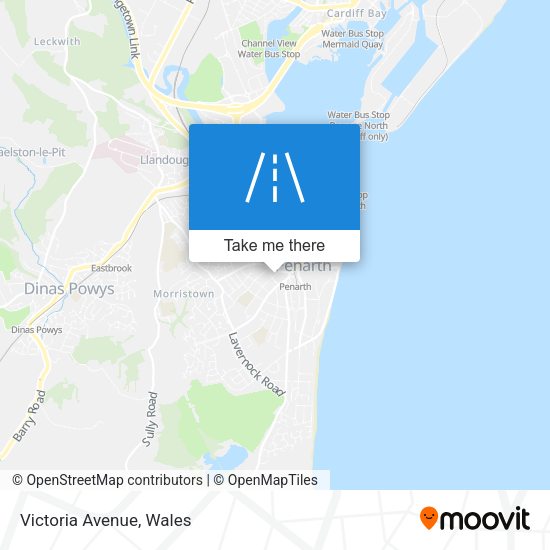 Victoria Avenue map