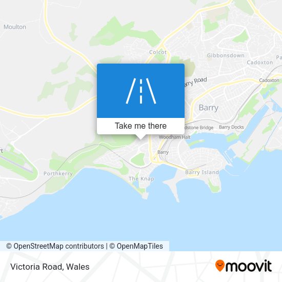 Victoria Road map