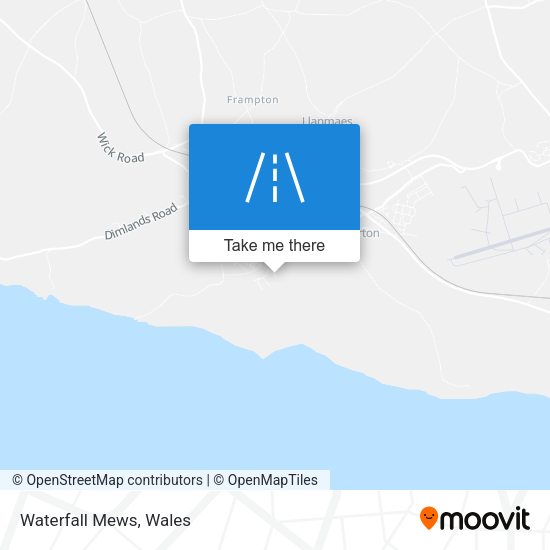 Waterfall Mews map