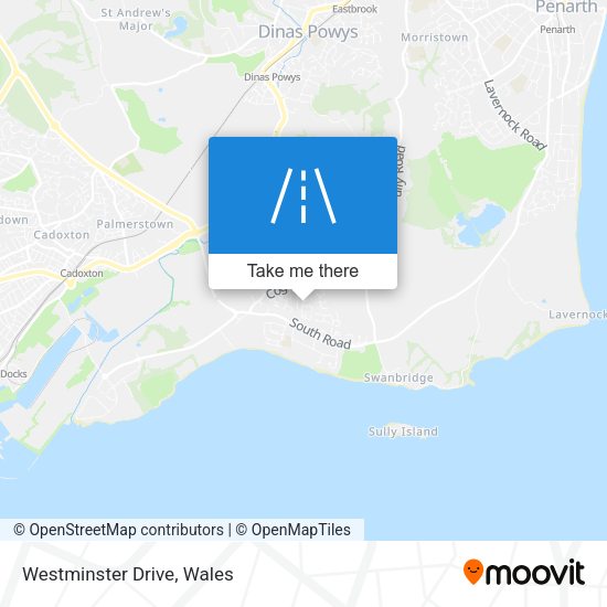 Westminster Drive map