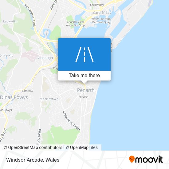 Windsor Arcade map