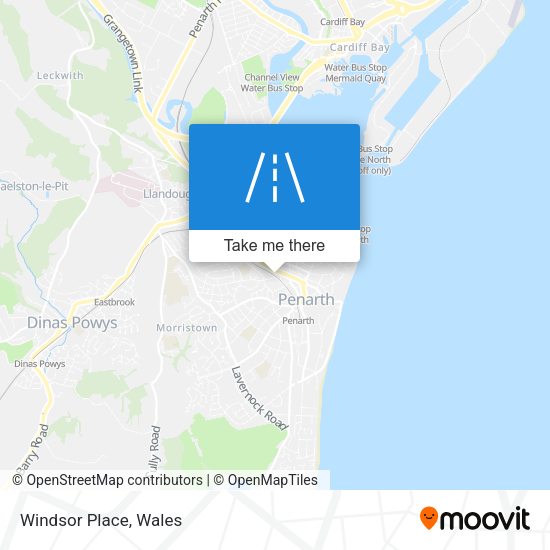 Windsor Place map