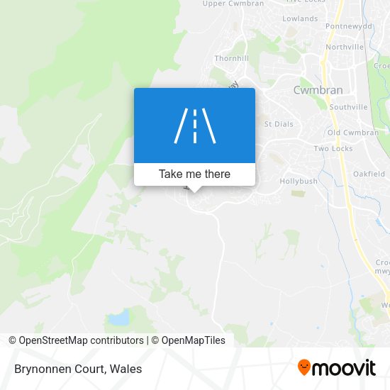 Brynonnen Court map