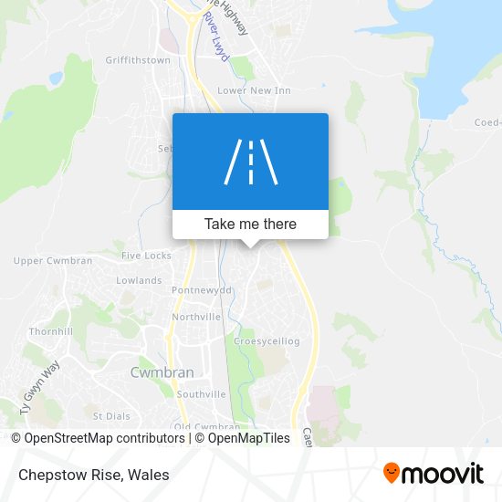 Chepstow Rise map