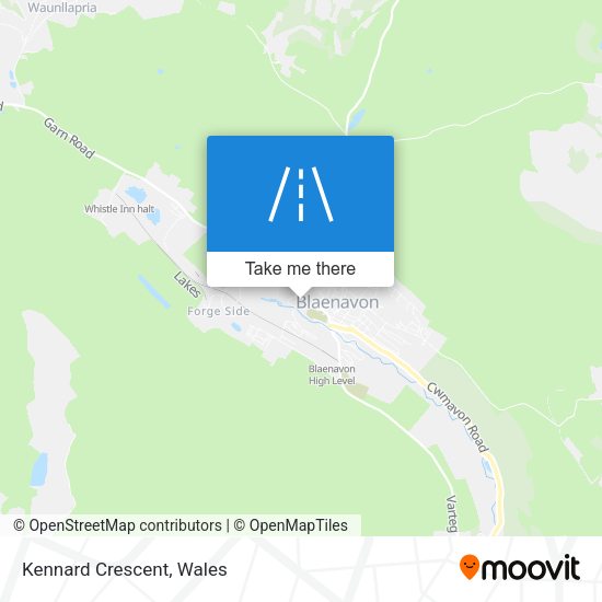Kennard Crescent map