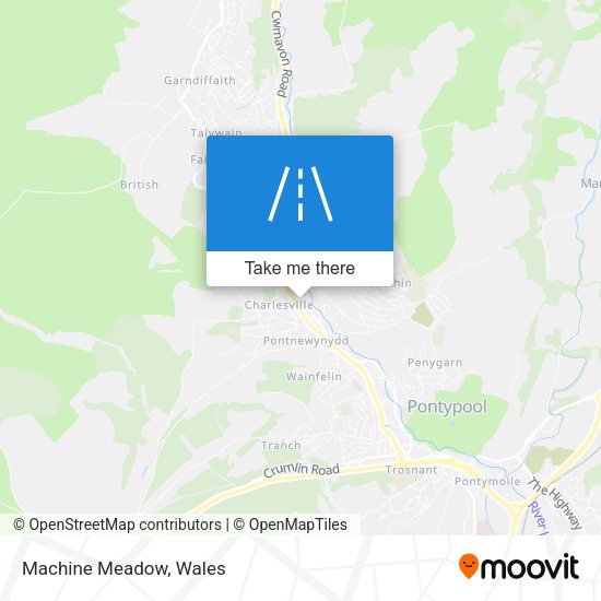 Machine Meadow map