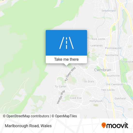 Marlborough Road map