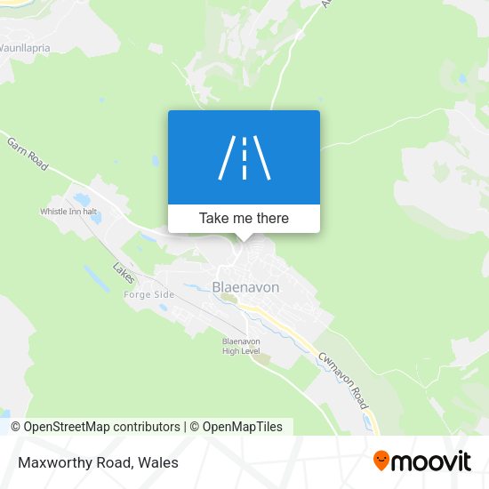 Maxworthy Road map