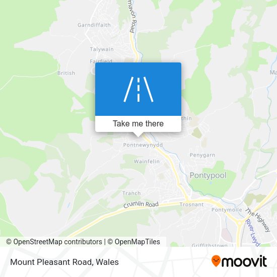 Mount Pleasant Road map
