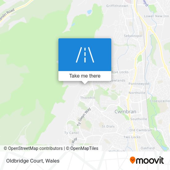 Oldbridge Court map