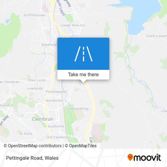 Pettingale Road map
