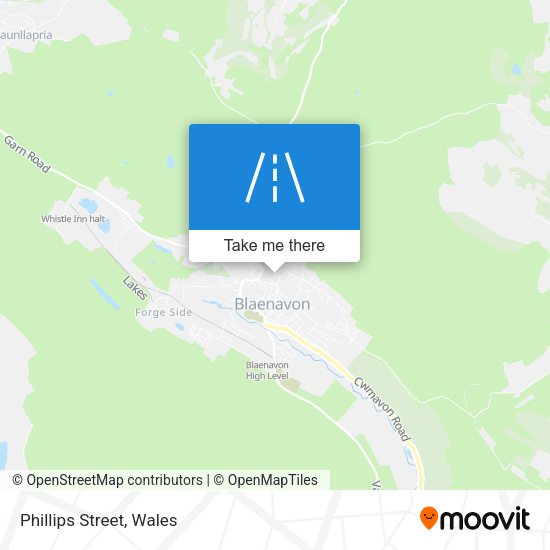Phillips Street map