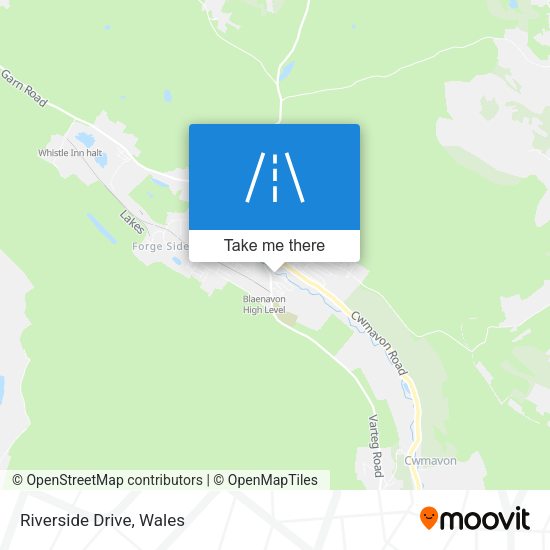 Riverside Drive map