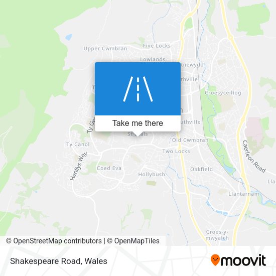 Shakespeare Road map