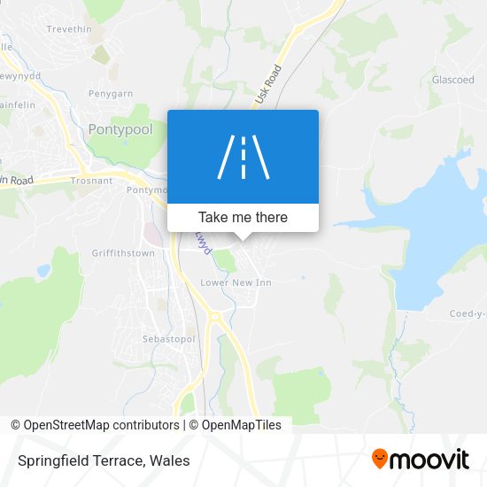 Springfield Terrace map