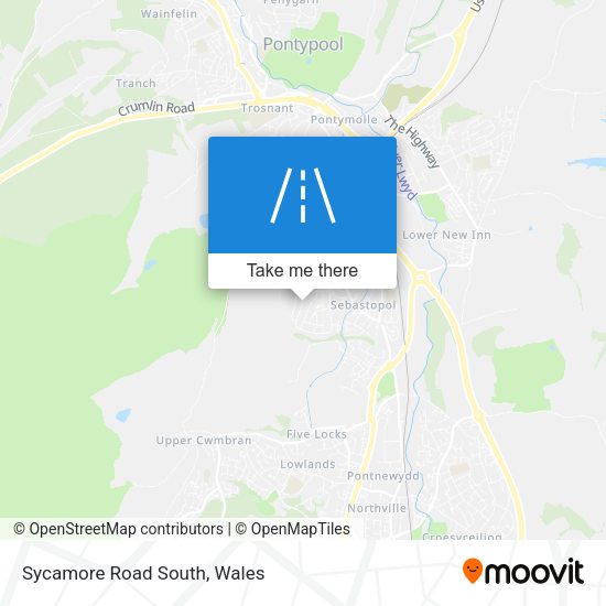Sycamore Road South map